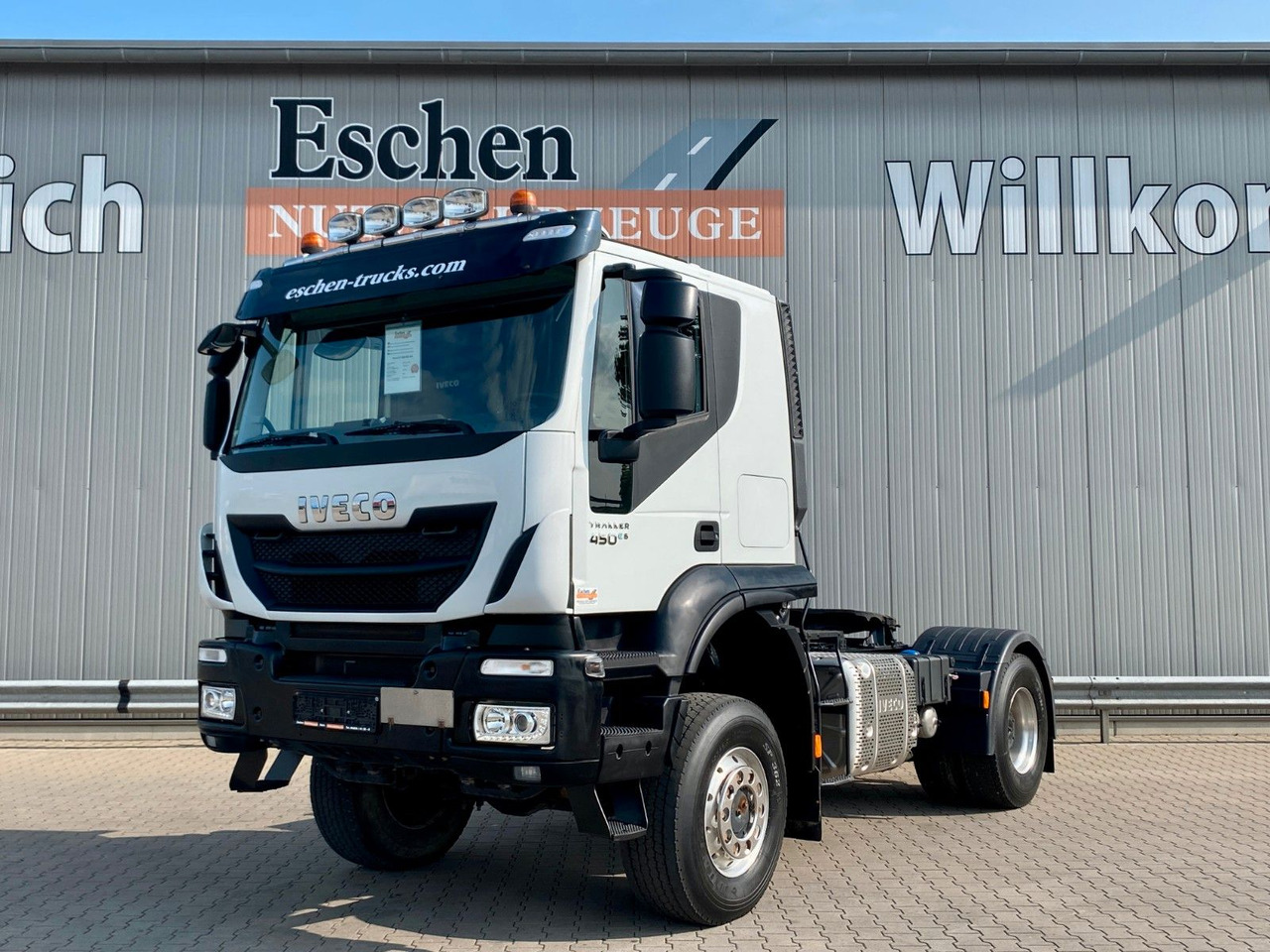 Xe đầu kéo Iveco AT 400/450 4x4 | Trakker*Retarder*Hydraulik*ALU: hình 1