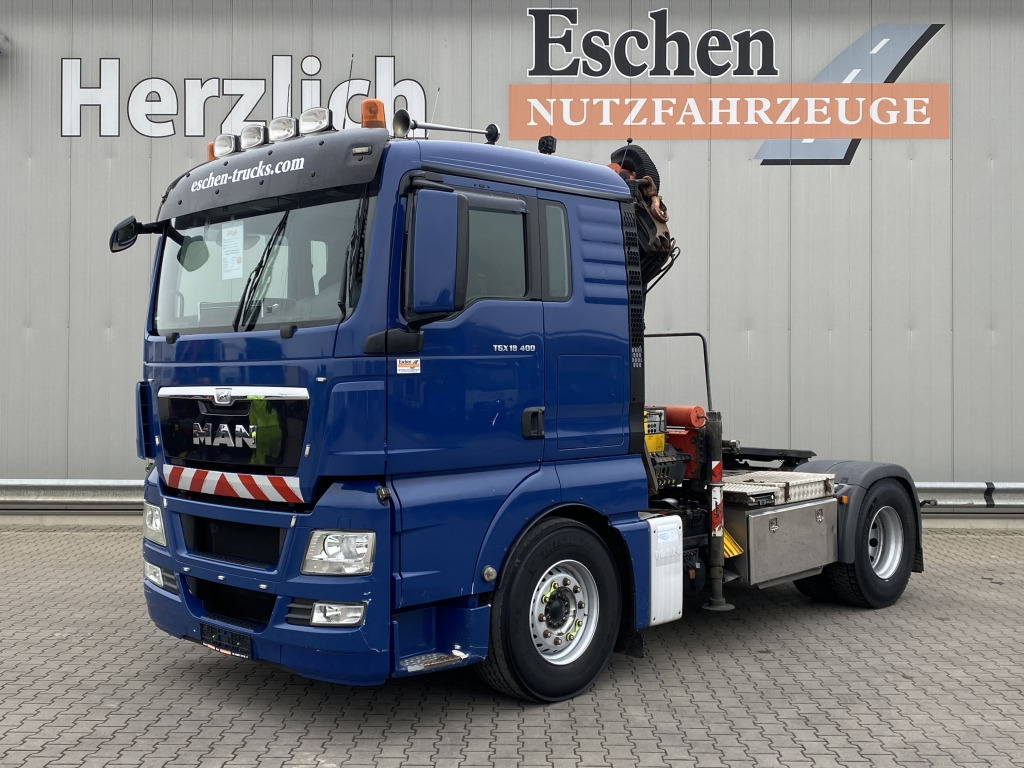 MAN TGX 18.400 4x2 BLS / Palfinger PK18.502 Kran - Xe đầu kéo: hình 1 MAN TGX 18.400 4x2 BLS / Palfinger PK18.502 Kran - Xe đầu kéo: hình 1
