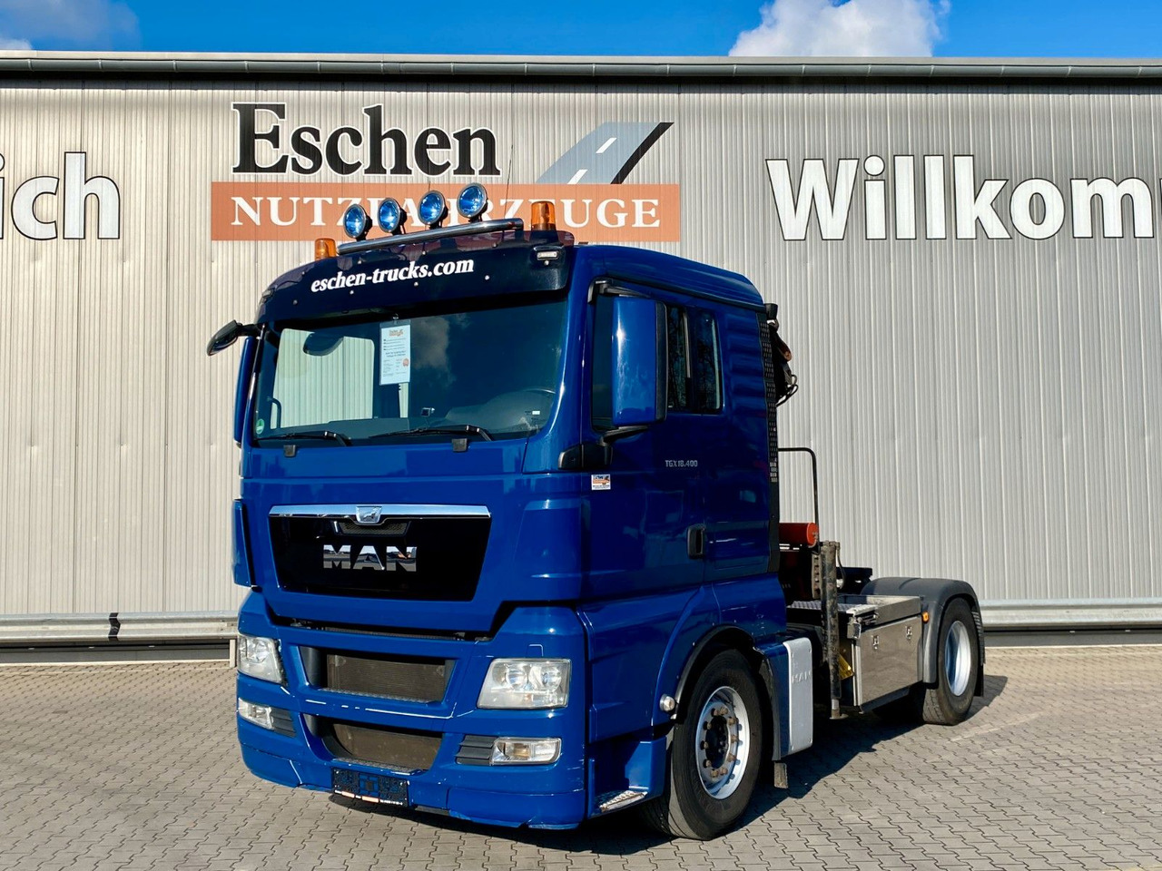 MAN TGX 18.400 | Palfinger PK 15500*FUNK*Navi*AC - Xe đầu kéo: hình 1 MAN TGX 18.400 | Palfinger PK 15500*FUNK*Navi*AC - Xe đầu kéo: hình 1