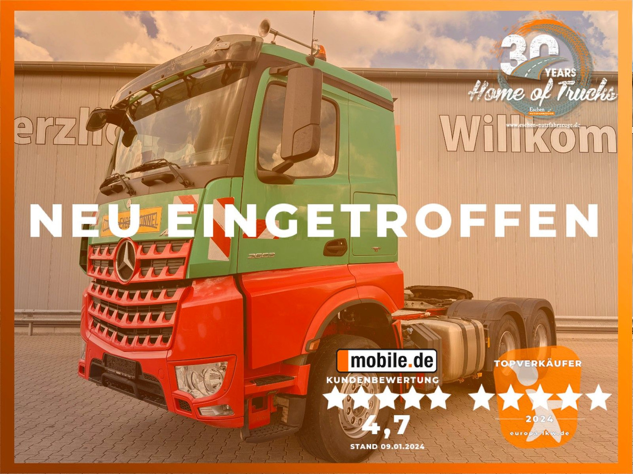 Mercedes-Benz Arcos 2663 LS 6x4 | TURBO-RETARDER-KUPPLUNG*Navi - Xe đầu kéo: hình 1 Mercedes-Benz Arcos 2663 LS 6x4 | TURBO-RETARDER-KUPPLUNG*Navi - Xe đầu kéo: hình 1