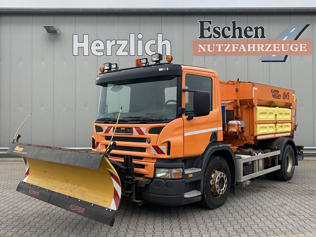 Scania P 230 | Winterdienst*Salzstreuer/Küpper-Weisser - Xe tải: hình 1 Scania P 230 | Winterdienst*Salzstreuer/Küpper-Weisser - Xe tải: hình 1
