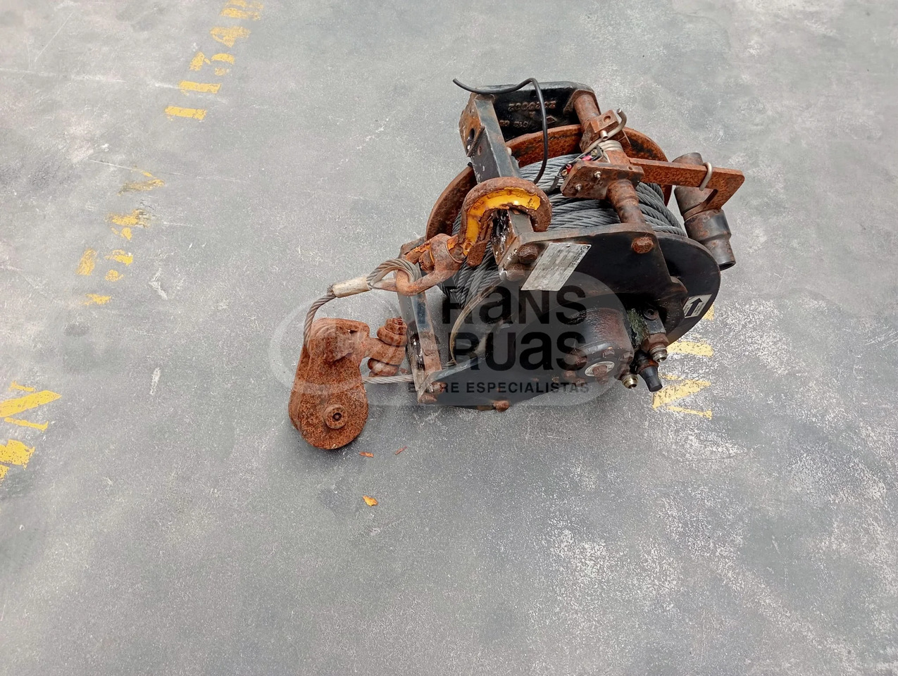 Cabrestante de elevación Dinamic Oil - Tay quay: hình 3 Cabrestante de elevación Dinamic Oil - Tay quay: hình 3