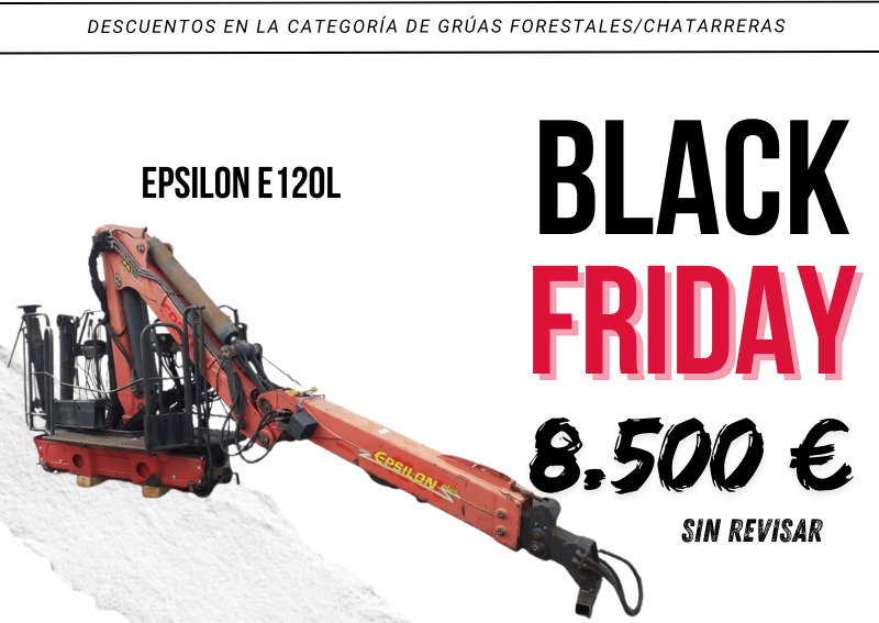 Grúa EPSILON E120L - Cẩu gấp cho Xe tải: hình 2 Grúa EPSILON E120L - Cẩu gấp cho Xe tải: hình 2