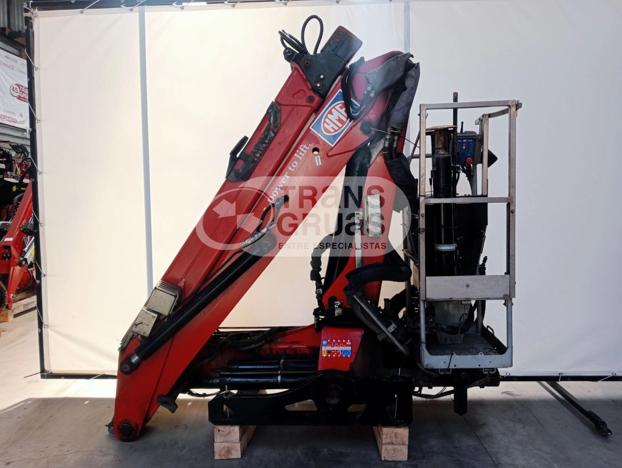 Grúa HMF 1244-Z1 - Cẩu gấp cho Xe tải: hình 2 Grúa HMF 1244-Z1 - Cẩu gấp cho Xe tải: hình 2