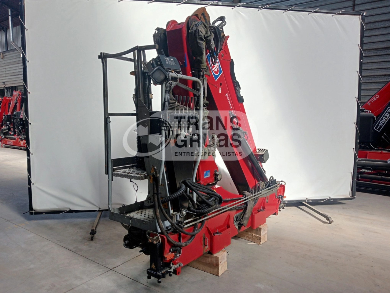 Grúa HMF 1244-Z1 - Cẩu gấp cho Xe tải: hình 3 Grúa HMF 1244-Z1 - Cẩu gấp cho Xe tải: hình 3