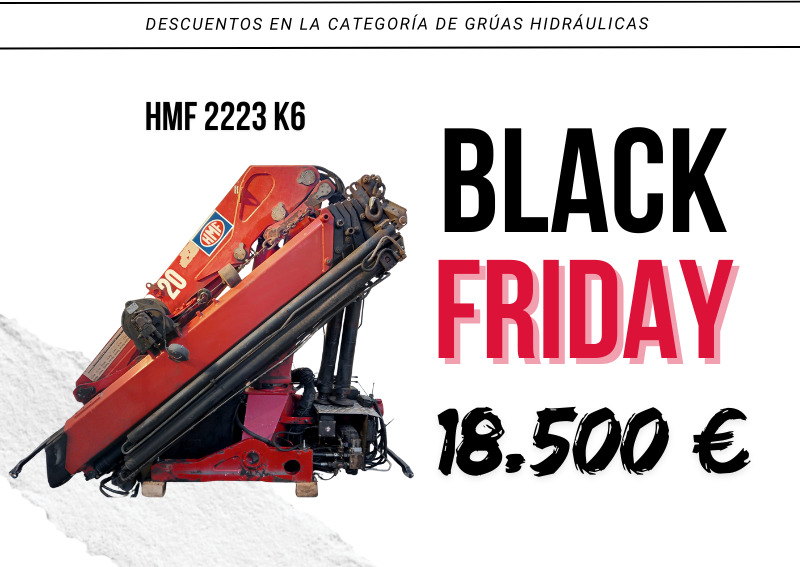 Grúa HMF 2223 K6 D - Cẩu gấp cho Xe tải: hình 1 Grúa HMF 2223 K6 D - Cẩu gấp cho Xe tải: hình 1