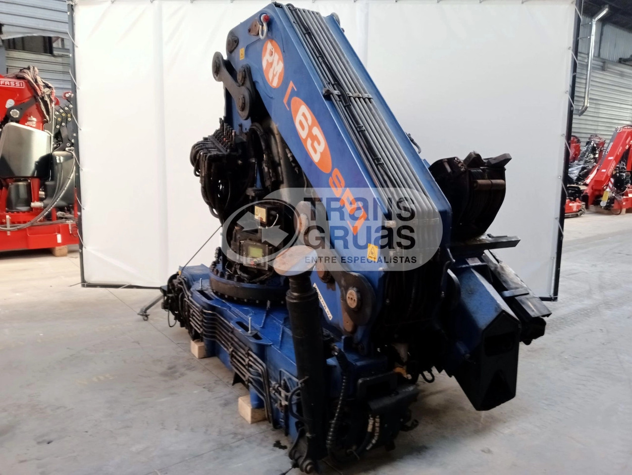 Grúa PM 63 SP - Cẩu gấp cho Xe tải: hình 4 Grúa PM 63 SP - Cẩu gấp cho Xe tải: hình 4