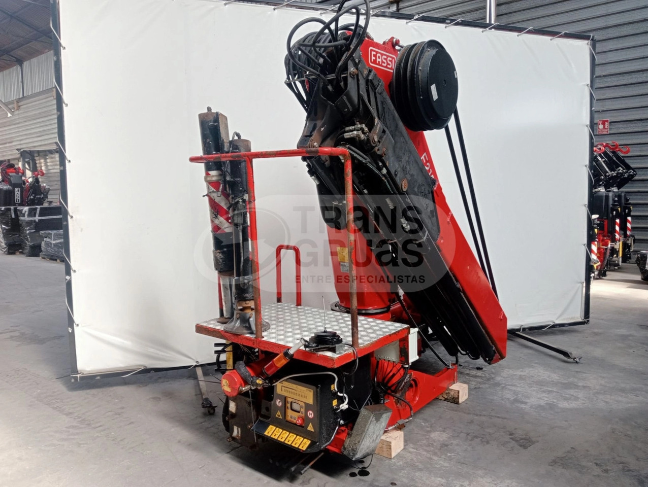 Grúa hidráulica Fassi F215AC.2.24 - Cẩu gấp: hình 2 Grúa hidráulica Fassi F215AC.2.24 - Cẩu gấp: hình 2
