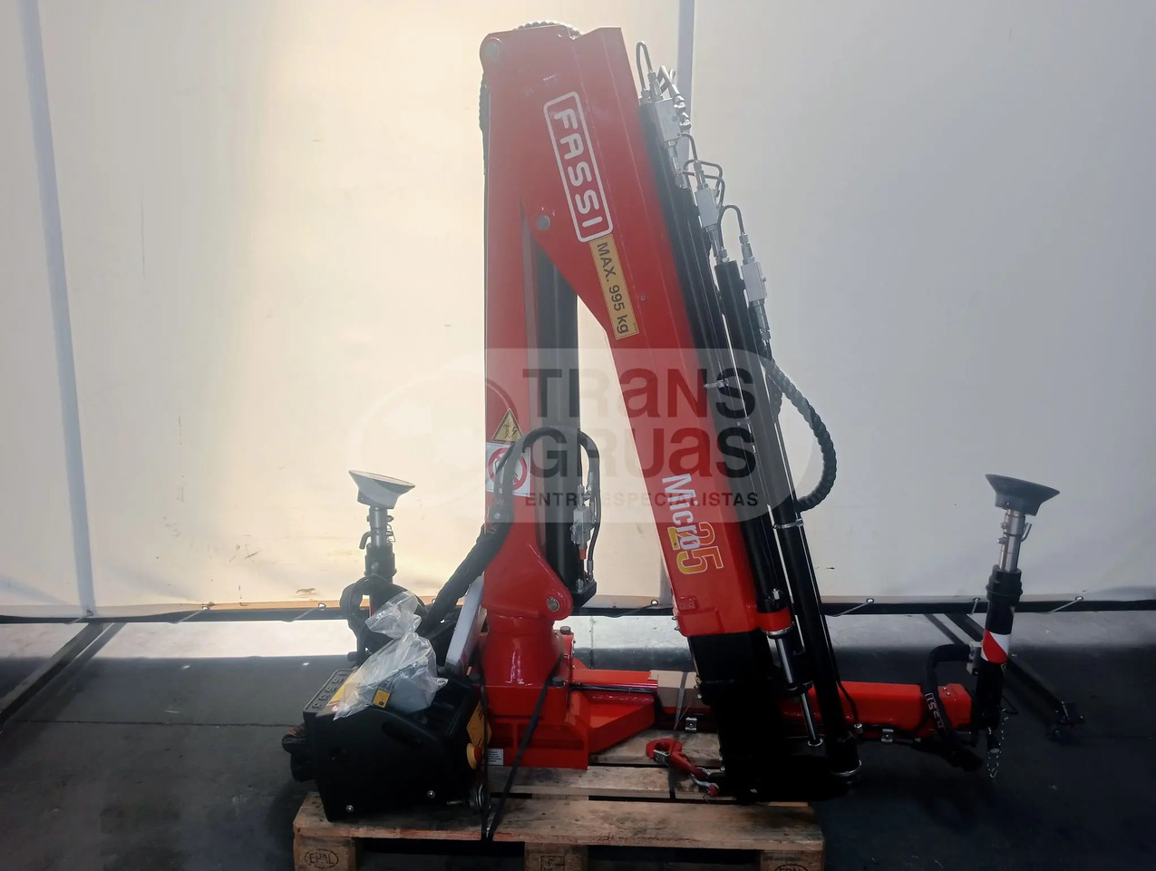 Grúa hidráulica Fassi micro M25A.13 Seminueva - Cẩu gấp: hình 3 Grúa hidráulica Fassi micro M25A.13 Seminueva - Cẩu gấp: hình 3