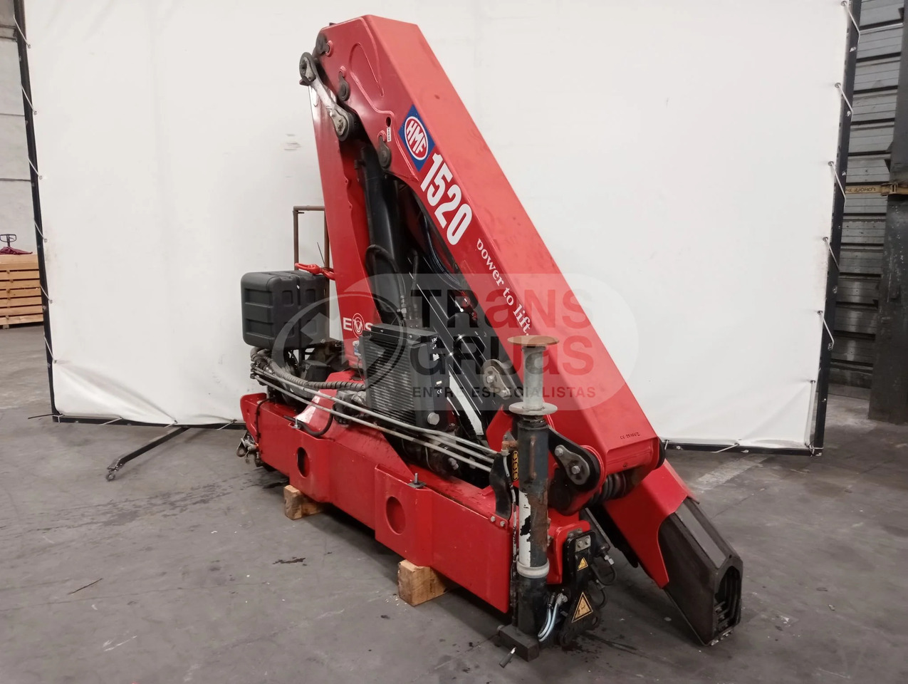 Grúa hidráulica HMF 1520 K4 - Cẩu gấp: hình 3 Grúa hidráulica HMF 1520 K4 - Cẩu gấp: hình 3