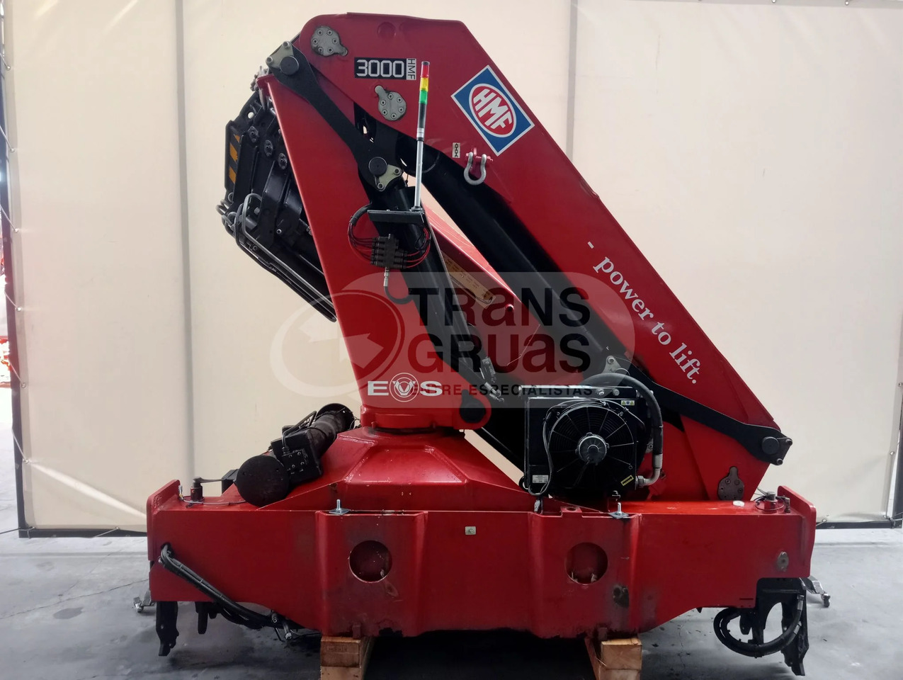 Grúa hidráulica HMF 3000 K6 - Cẩu gấp: hình 2 Grúa hidráulica HMF 3000 K6 - Cẩu gấp: hình 2