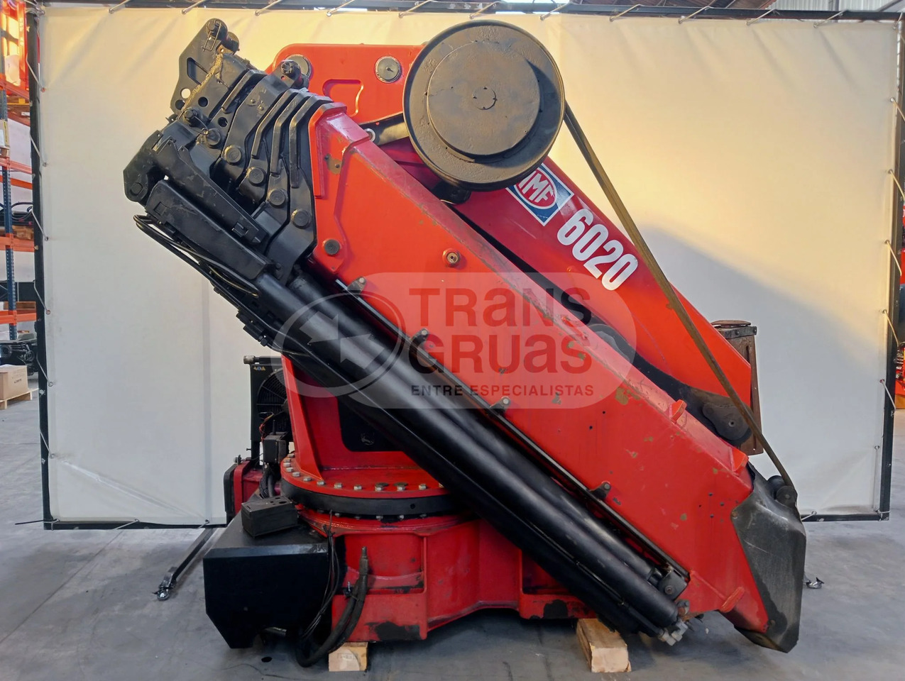 Grúa hidráulica HMF 6020 - Cẩu gấp: hình 1 Grúa hidráulica HMF 6020 - Cẩu gấp: hình 1