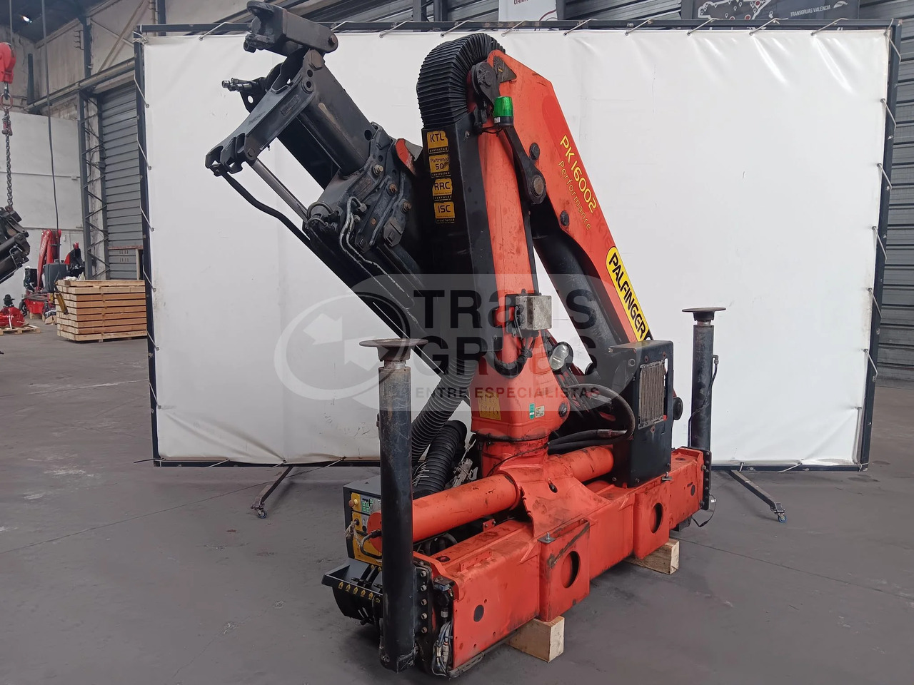 Grúa hidráulica Palfinger PK 16002 - Cẩu gấp: hình 4 Grúa hidráulica Palfinger PK 16002 - Cẩu gấp: hình 4