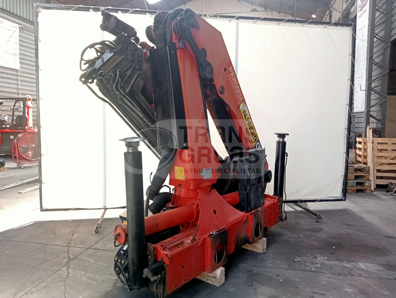 Grúa hidráulica Palfinger PK 20002 - Cẩu gấp: hình 4 Grúa hidráulica Palfinger PK 20002 - Cẩu gấp: hình 4