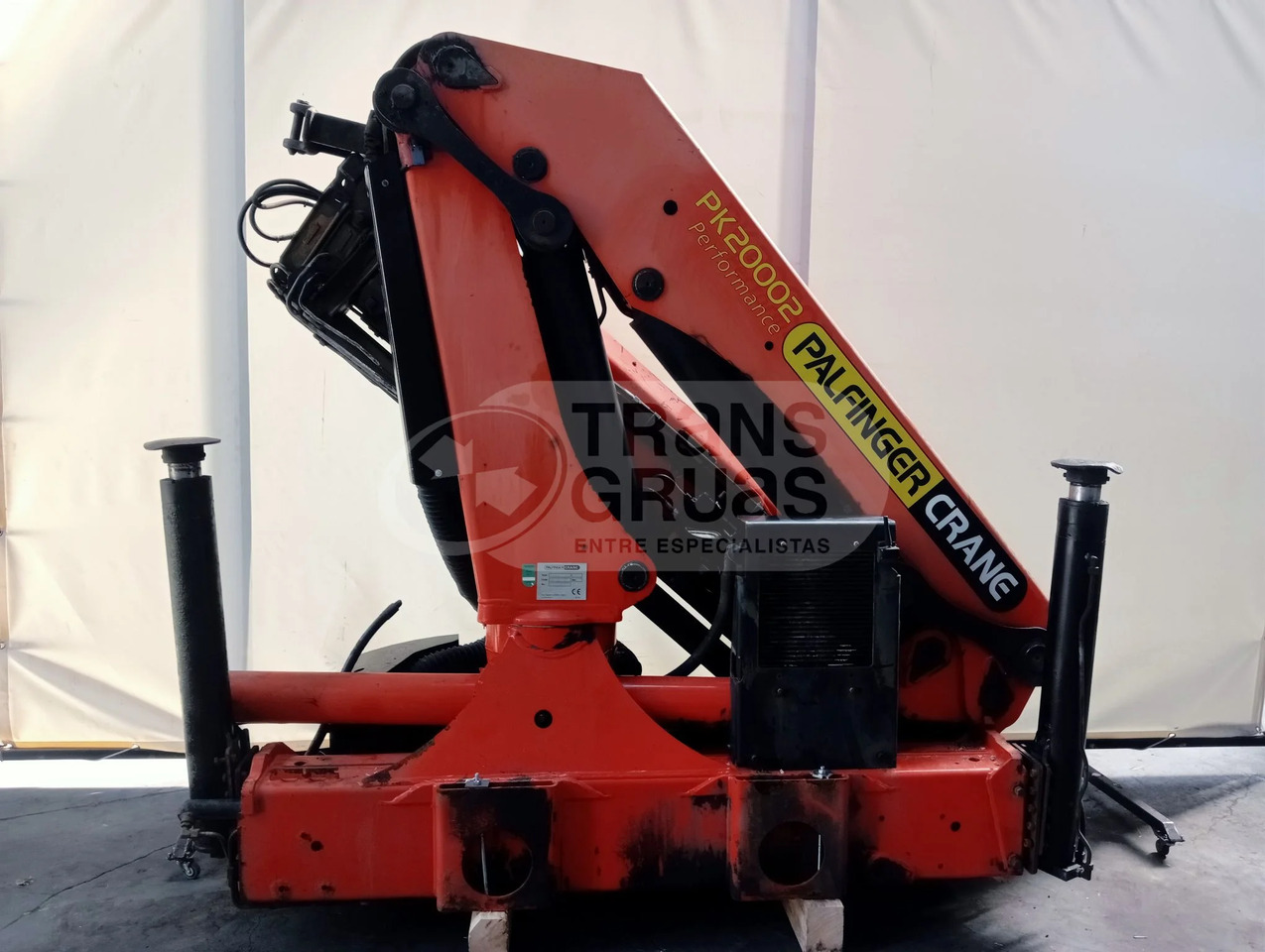 Grúa hidráulica Palfinger PK 20002 - Cẩu gấp: hình 1 Grúa hidráulica Palfinger PK 20002 - Cẩu gấp: hình 1
