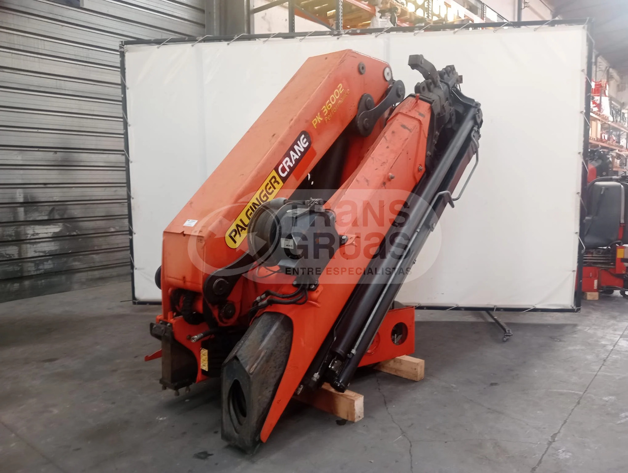 Grúa hidráulica Palfinger PK 36002 - Cẩu gấp: hình 4 Grúa hidráulica Palfinger PK 36002 - Cẩu gấp: hình 4