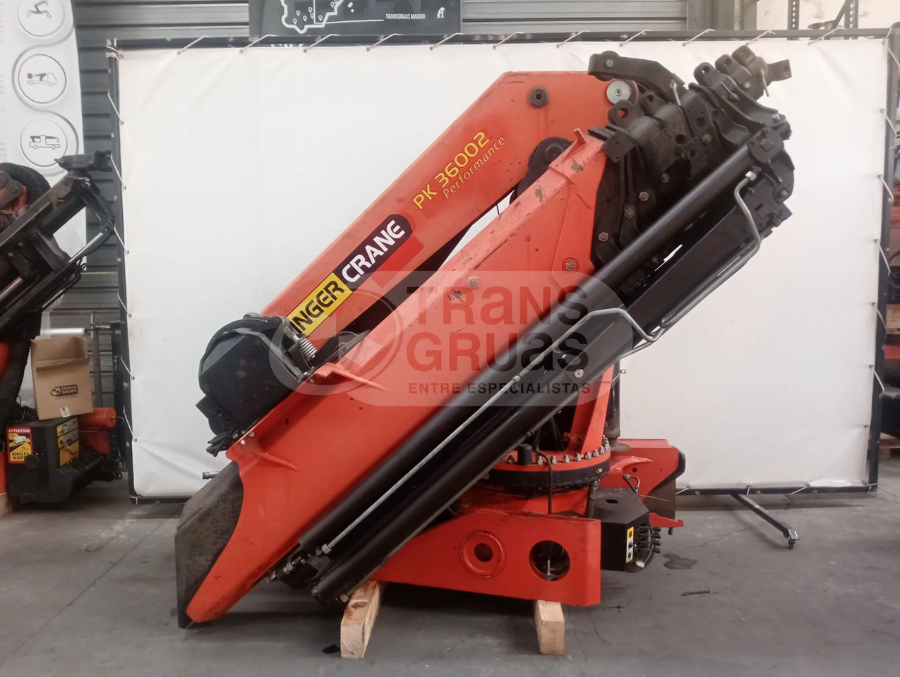 Grúa hidráulica Palfinger PK 36002 - Cẩu gấp: hình 1 Grúa hidráulica Palfinger PK 36002 - Cẩu gấp: hình 1