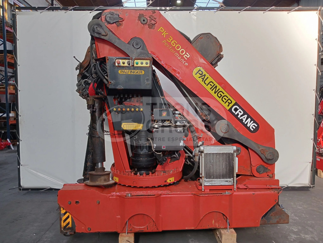 Grúa hidráulica Palfinger PK 36002 - Cẩu gấp: hình 1 Grúa hidráulica Palfinger PK 36002 - Cẩu gấp: hình 1
