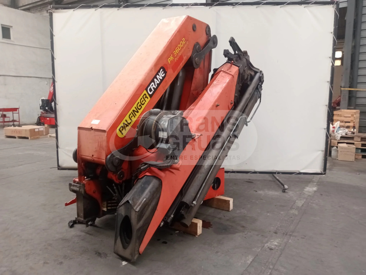 Grúa hidráulica Palfinger PK 36002 - Cẩu gấp: hình 3 Grúa hidráulica Palfinger PK 36002 - Cẩu gấp: hình 3