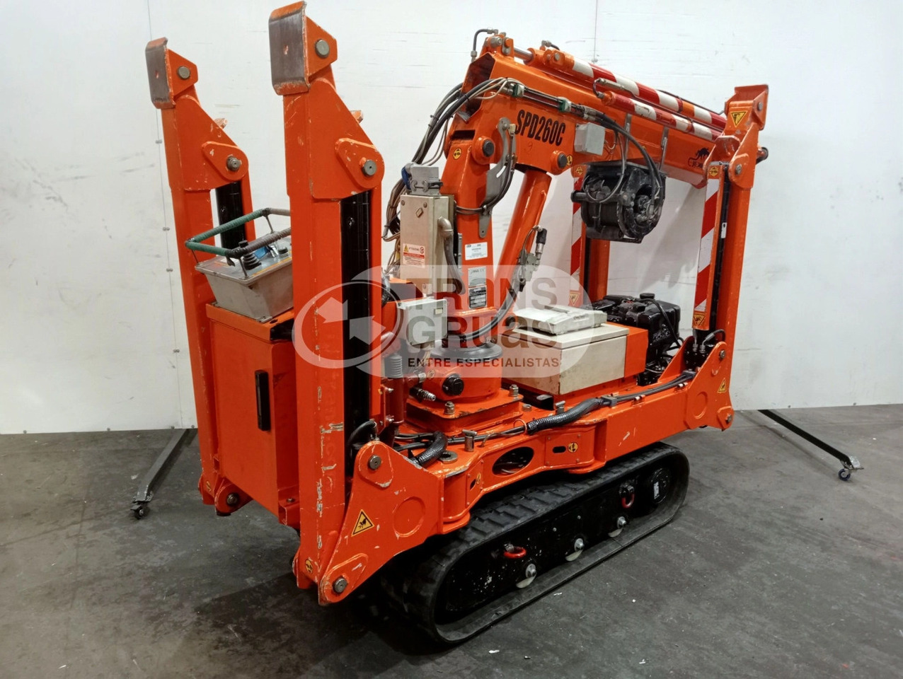 Minigrúa sobre orugas Jekko SPD 260 - Cẩu chân nhện: hình 4 Minigrúa sobre orugas Jekko SPD 260 - Cẩu chân nhện: hình 4