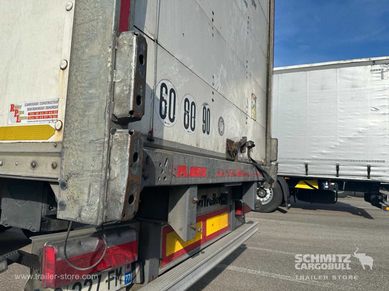 Sơ mi rơ moóc hộp kín LECI TRAILER Dryfreight Standard Roller shutter door: hình 13