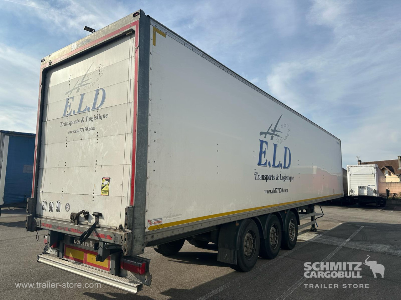 Sơ mi rơ moóc hộp kín LECI TRAILER Dryfreight Standard Roller shutter door: hình 9