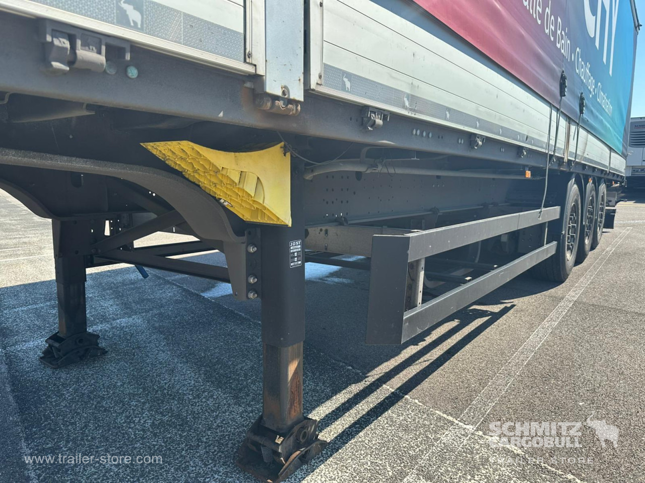 SCHMITZ Curtainsider Dropside - Sơ mi rơ moóc mui bạt: hình 2 SCHMITZ Curtainsider Dropside - Sơ mi rơ moóc mui bạt: hình 2
