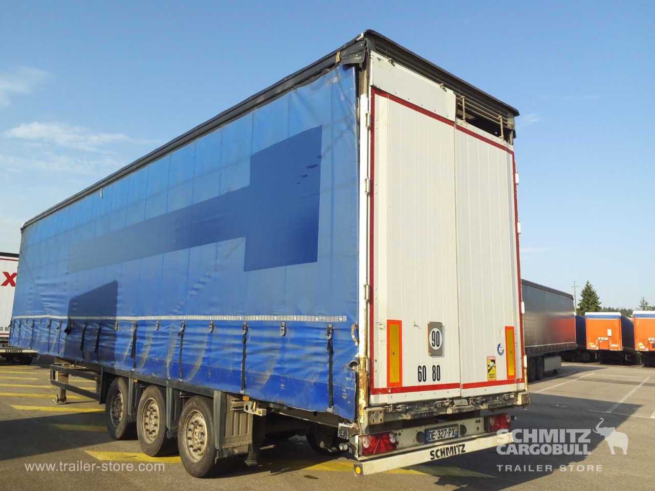 SCHMITZ Curtainsider Mega - Sơ mi rơ moóc mui bạt: hình 4 SCHMITZ Curtainsider Mega - Sơ mi rơ moóc mui bạt: hình 4