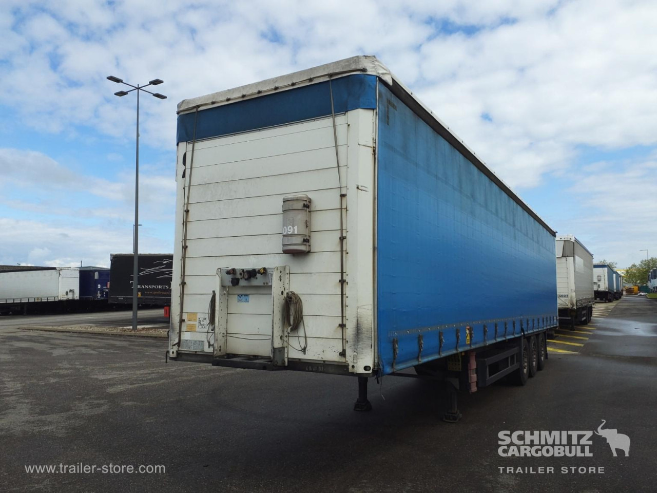 Sơ mi rơ moóc mui bạt SCHMITZ Curtainsider Standard: hình 9