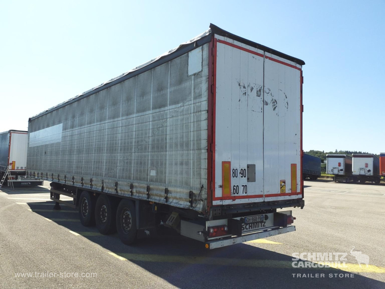 Sơ mi rơ moóc mui bạt SCHMITZ Curtainsider Standard: hình 7