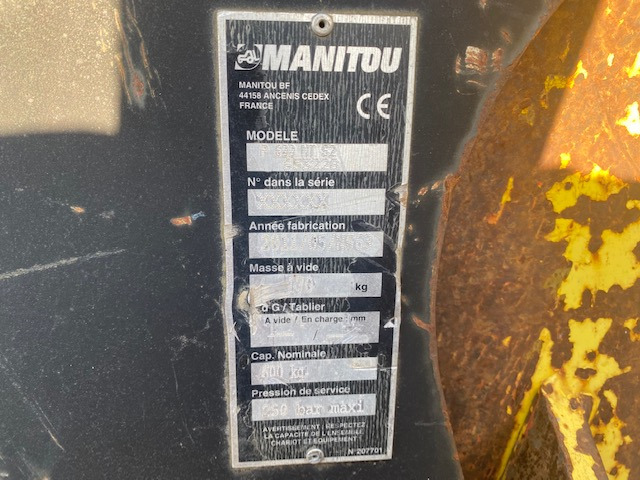 Manitou P 600 - Boom: hình 5 Manitou P 600 - Boom: hình 5