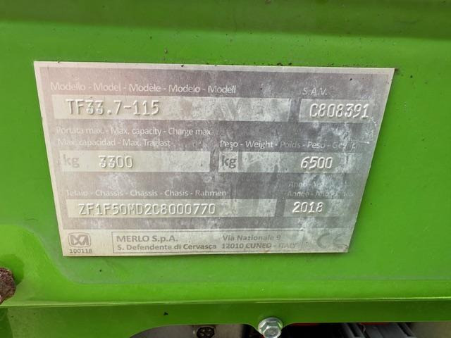 Merlo TF 33.7-115 mit Kabelbrand - Xe nhấc hình viễn vọng kính: hình 5 Merlo TF 33.7-115 mit Kabelbrand - Xe nhấc hình viễn vọng kính: hình 5