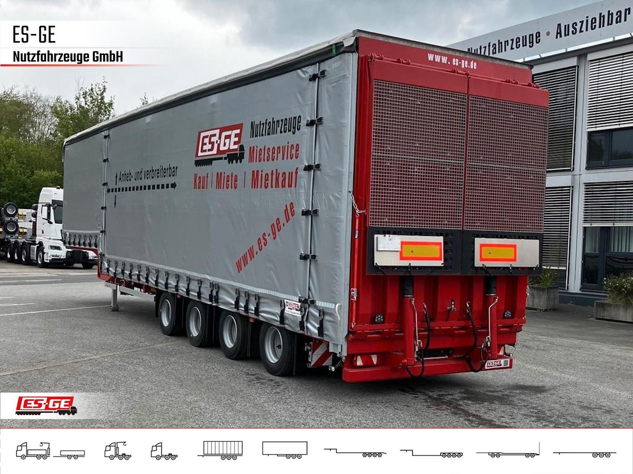 Dinkel 4-Achs-Jumbotieflader - doppelte Rampen Dinkel 4-Achs-Jumbotieflader - doppelte Rampen - Sơ mi rơ moóc thùng thấp: hình 2 Dinkel 4-Achs-Jumbotieflader - doppelte Rampen Dinkel 4-Achs-Jumbotieflader - doppelte Rampen - Sơ mi rơ moóc thùng thấp: hình 2