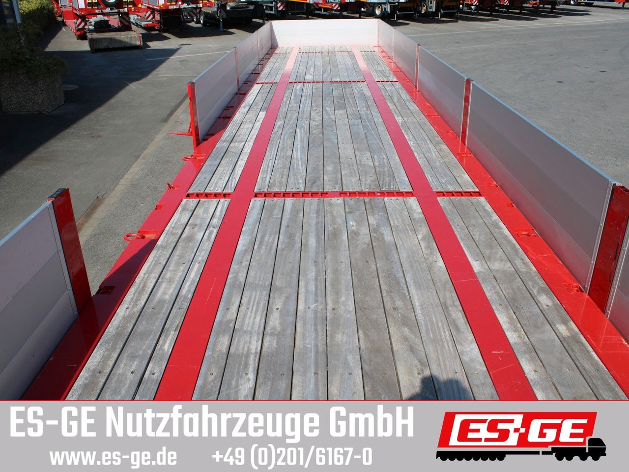 ES-GE 3-Achs Sattelanhänger -Bordwände - Sơ mi rơ moóc thùng lửng/ Phẳng: hình 4 ES-GE 3-Achs Sattelanhänger -Bordwände - Sơ mi rơ moóc thùng lửng/ Phẳng: hình 4