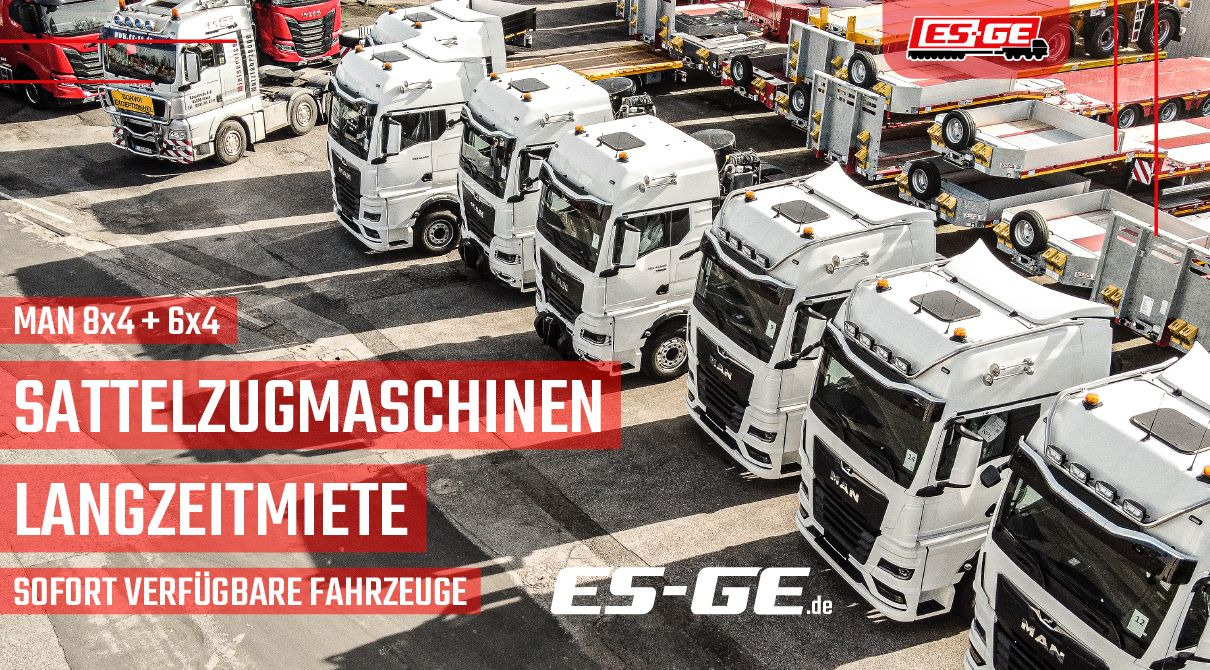 ES-GE 3-Achs-Satteltieflader - Radmulden - Sơ mi rơ moóc thùng thấp: hình 3 ES-GE 3-Achs-Satteltieflader - Radmulden - Sơ mi rơ moóc thùng thấp: hình 3