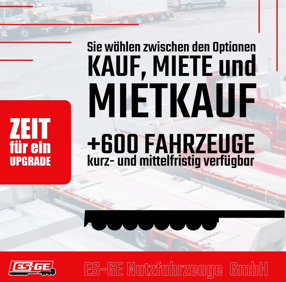 ES-GE 3-Achs-Satteltieflader - Radmulden - Sơ mi rơ moóc thùng thấp: hình 4 ES-GE 3-Achs-Satteltieflader - Radmulden - Sơ mi rơ moóc thùng thấp: hình 4