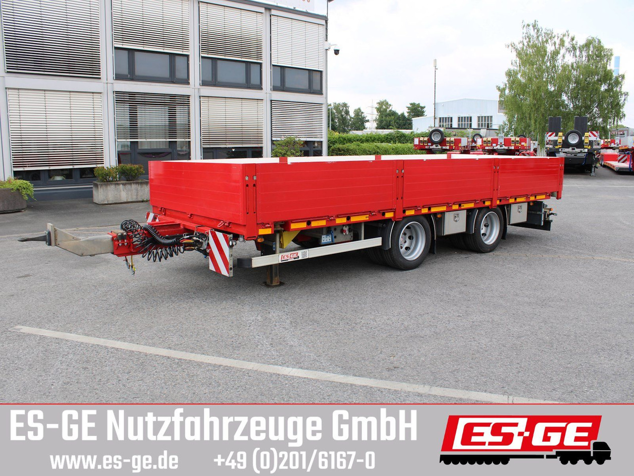 ES-GE Tandemanhänger - Containerverr. - Rơ moóc thùng lửng/ Phẳng: hình 2 ES-GE Tandemanhänger - Containerverr. - Rơ moóc thùng lửng/ Phẳng: hình 2