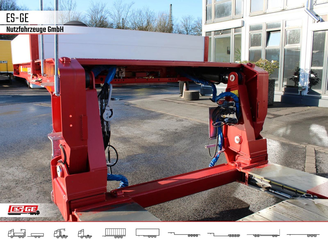 Faymonville Megamax Tiefbett 2x10 t Faymonville Megamax Tiefbett 2x10 t, Bolzen-Laschen-Kupplung - Sơ mi rơ moóc thùng thấp: hình 4 Faymonville Megamax Tiefbett 2x10 t Faymonville Megamax Tiefbett 2x10 t, Bolzen-Laschen-Kupplung - Sơ mi rơ moóc thùng thấp: hình 4