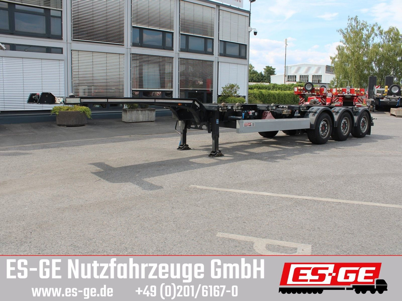 Kögel Port 40 simplex, pneumatischer Heckausschub - Xe chở container/ Sơ mi rơ moóc hoán đổi thân: hình 2 Kögel Port 40 simplex, pneumatischer Heckausschub - Xe chở container/ Sơ mi rơ moóc hoán đổi thân: hình 2
