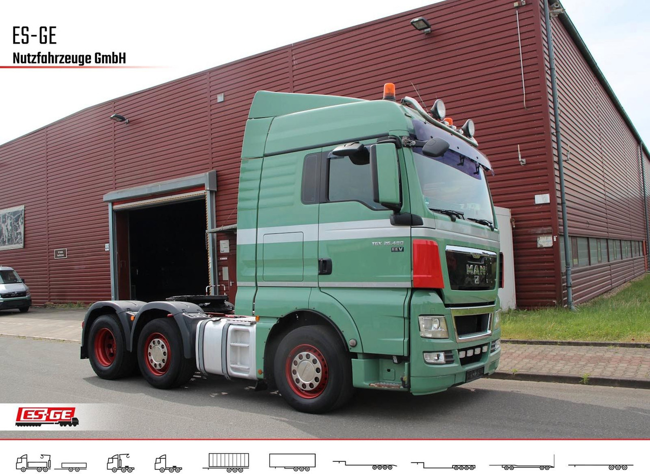 MAN TGX 26480 6x2/4 BLS - Xe đầu kéo: hình 1 MAN TGX 26480 6x2/4 BLS - Xe đầu kéo: hình 1