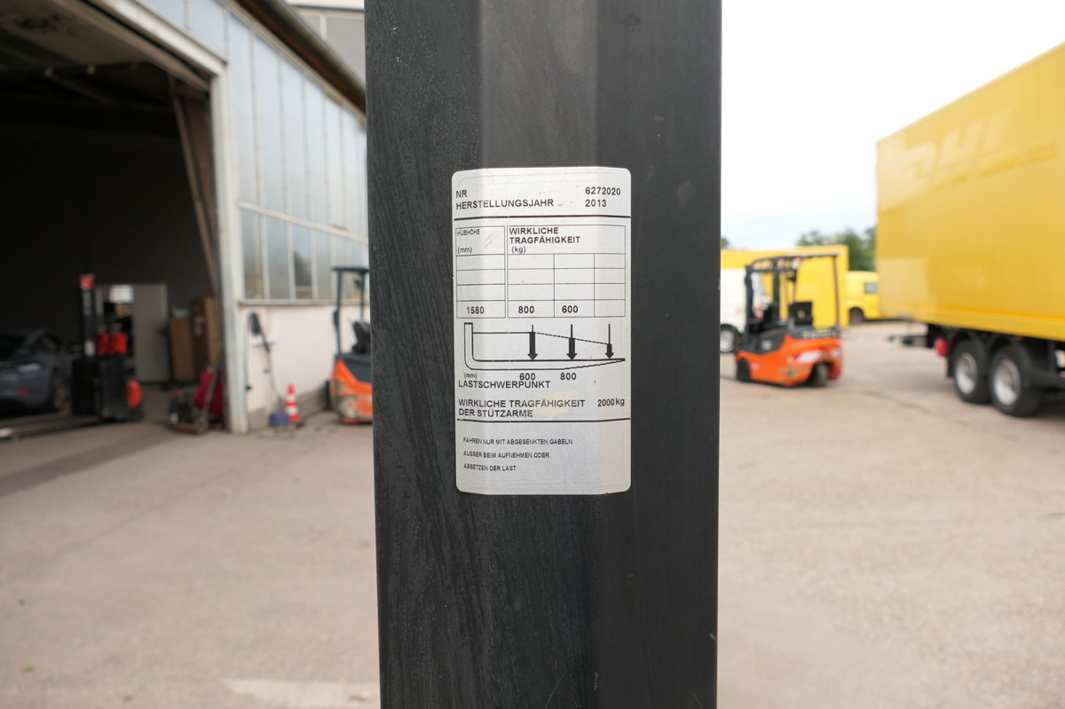 BT SWE 080L - Xe tải nâng pallet: hình 5 BT SWE 080L - Xe tải nâng pallet: hình 5