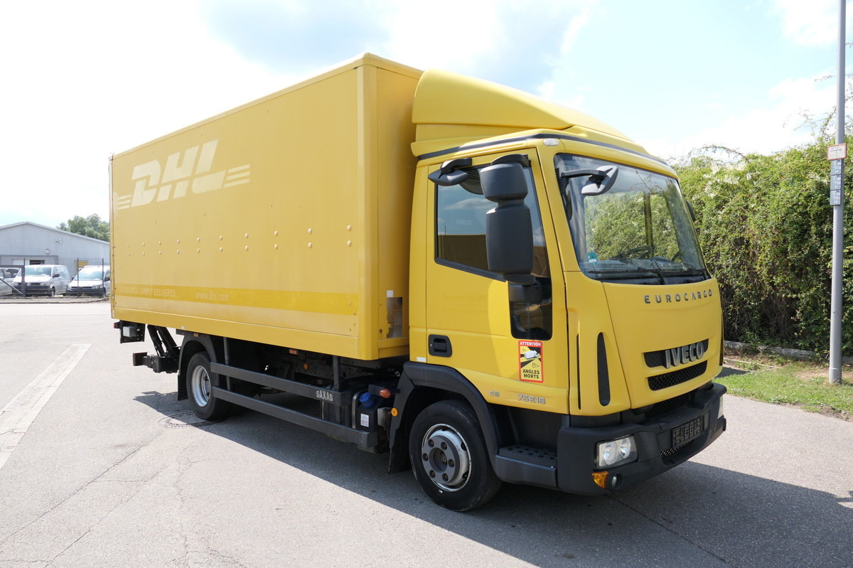 IVECO EuroCargo ML 75 E 16 P LBW LUFT AUTOMATIK COC EU - Xe tải nhỏ thùng kín: hình 1 IVECO EuroCargo ML 75 E 16 P LBW LUFT AUTOMATIK COC EU - Xe tải nhỏ thùng kín: hình 1