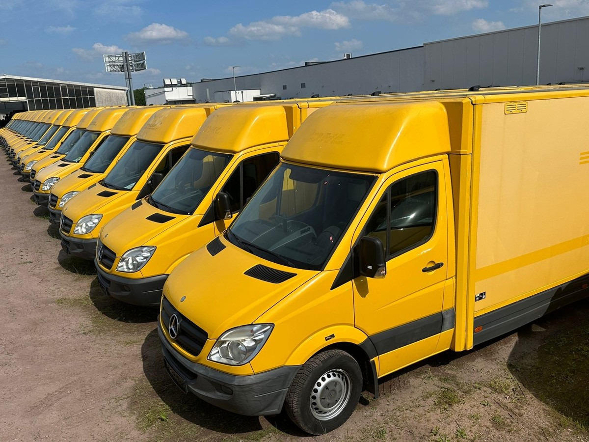 MERCEDES-BENZ SPRINTER 310 CDI MAXI EURO-5 KOFFER REGALE KAMER - Xe tải nhỏ thùng kín: hình 1 MERCEDES-BENZ SPRINTER 310 CDI MAXI EURO-5 KOFFER REGALE KAMER - Xe tải nhỏ thùng kín: hình 1