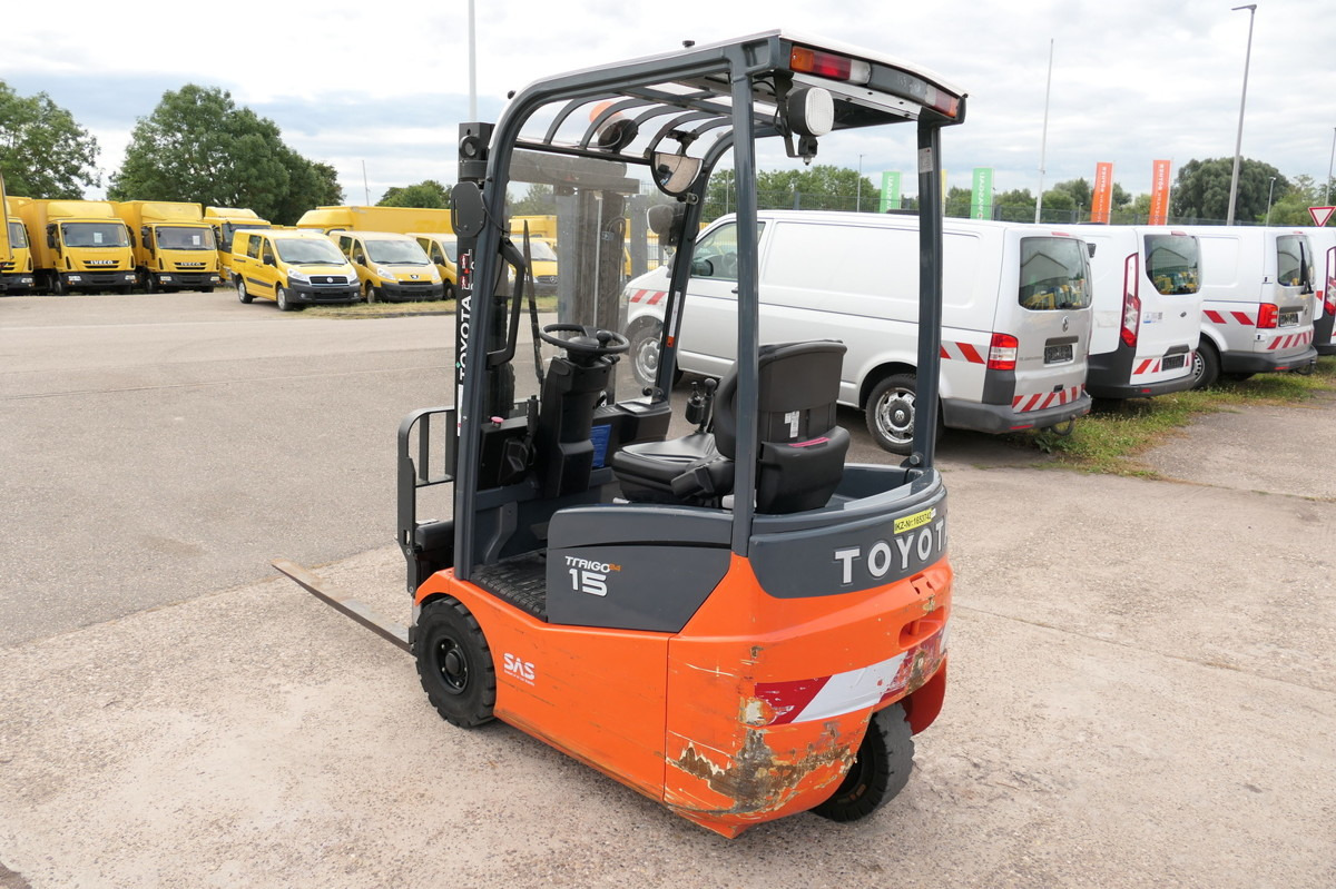 TOYOTA 7 FBEST 15 DUPLEX 4-VENTIL 3-Rad - Xe nâng điện: hình 3 TOYOTA 7 FBEST 15 DUPLEX 4-VENTIL 3-Rad - Xe nâng điện: hình 3