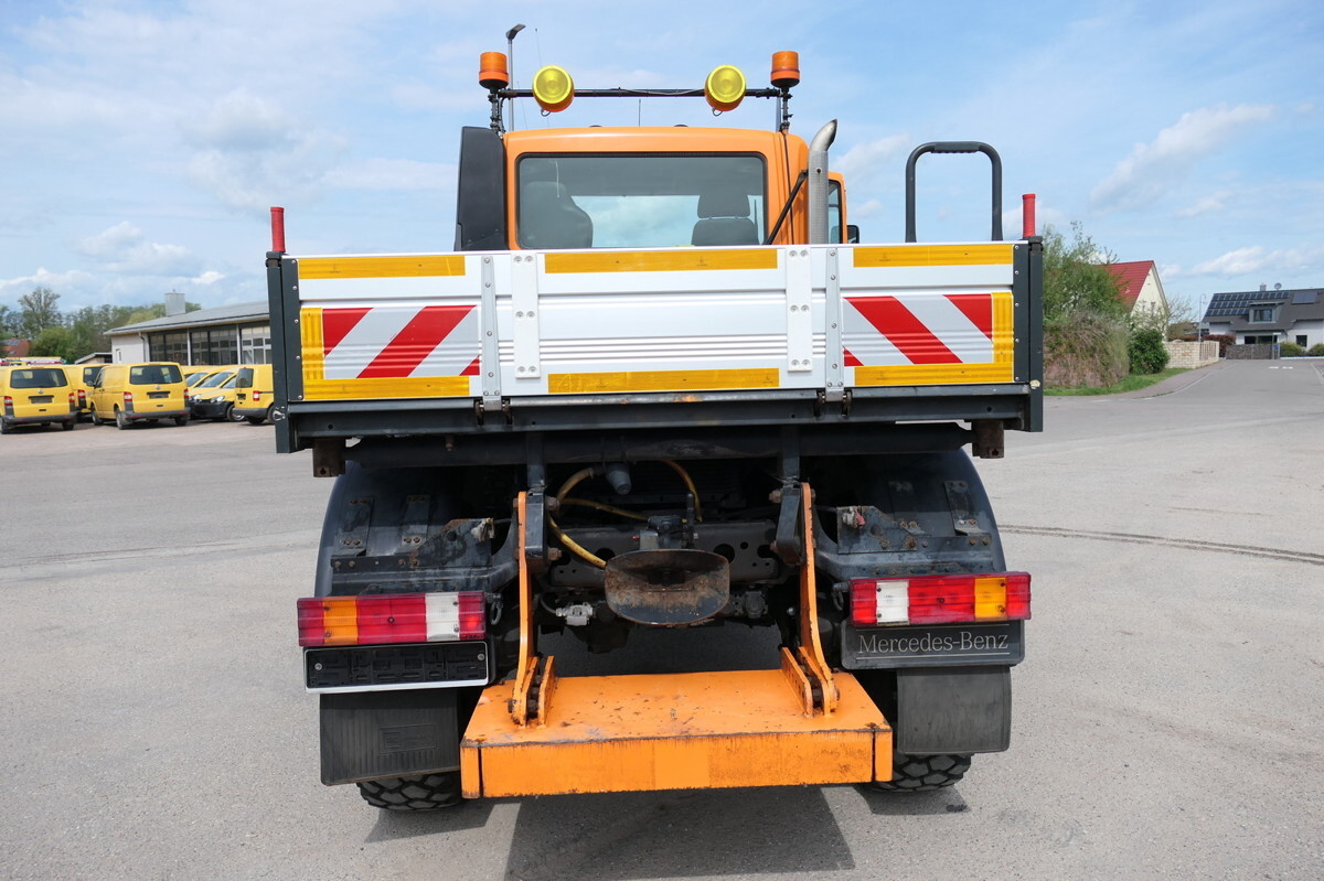 Xe tải thùng lửng/ Phẳng, Tiện ích/ Xe đặc dụng UNIMOG U400  405/12 AHK KLIMA ZAPFWELLE vorn SFZ KOMMUN: hình 6