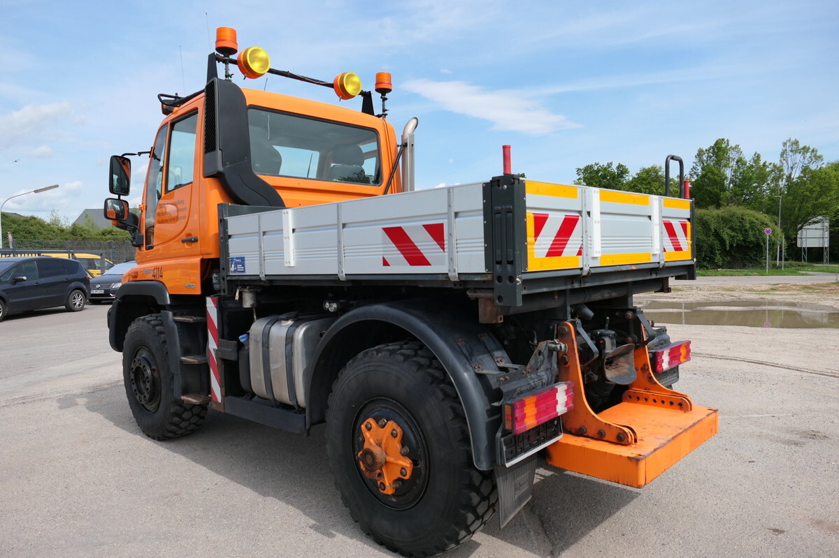 Xe tải thùng lửng/ Phẳng, Tiện ích/ Xe đặc dụng UNIMOG U400  405/12 AHK KLIMA ZAPFWELLE vorn SFZ KOMMUN: hình 7