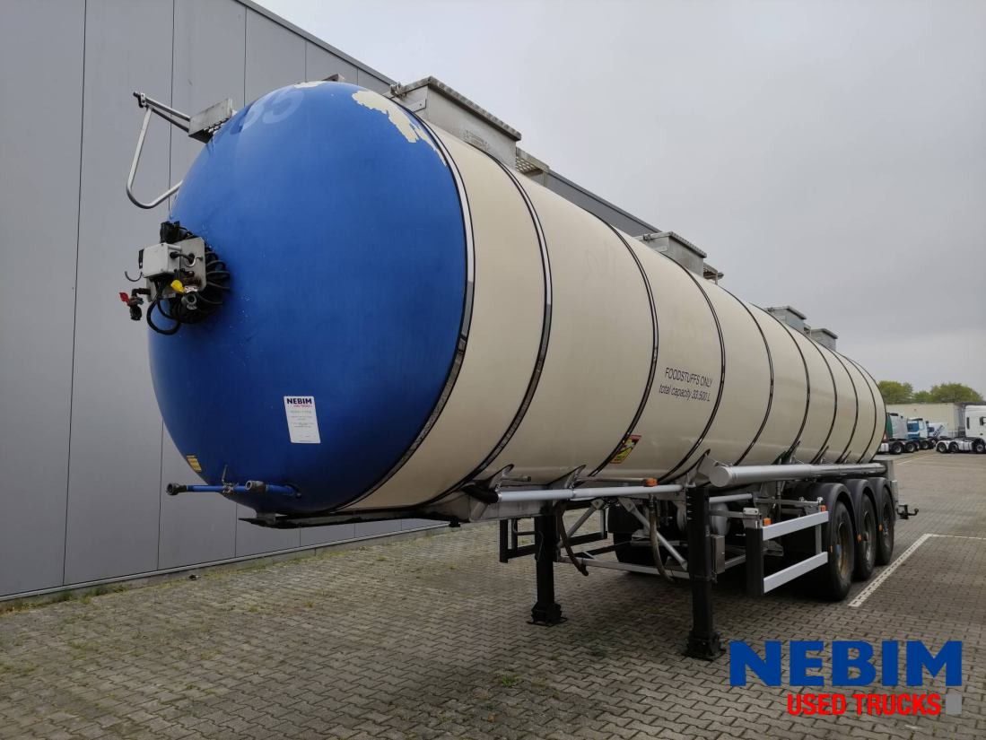 Feldbinder TSA 33.3-3 Unibloc pump electr - 3 comp. 8.000 / 2 2.500 / 3.000 Ltr. - Sơ mi rơ moóc bồn: hình 1 Feldbinder TSA 33.3-3 Unibloc pump electr - 3 comp. 8.000 / 2 2.500 / 3.000 Ltr. - Sơ mi rơ moóc bồn: hình 1
