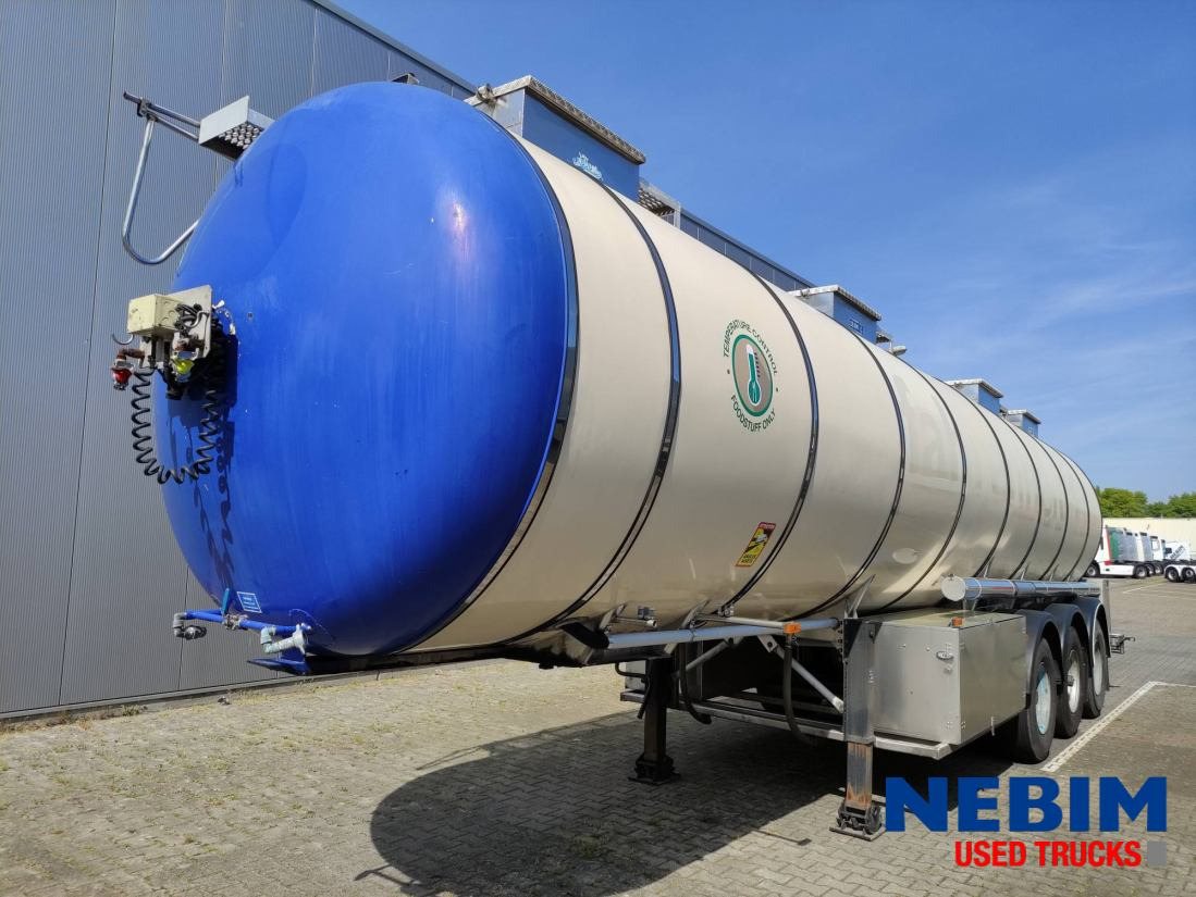Feldbinder TSA 33.3 electric pump - 3 comp. 8.000 / 22.500 / 3.000 Ltr. - Sơ mi rơ moóc bồn: hình 1 Feldbinder TSA 33.3 electric pump - 3 comp. 8.000 / 22.500 / 3.000 Ltr. - Sơ mi rơ moóc bồn: hình 1