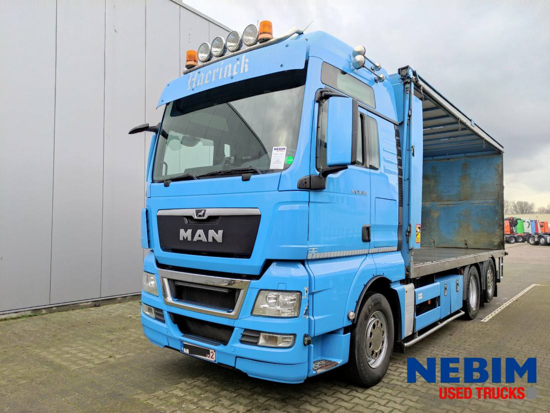 MAN TGX 26.440 XXL 6x2 - Poultry Transport - Chicken Transport - Xe tải thùng mui bạt: hình 1 MAN TGX 26.440 XXL 6x2 - Poultry Transport - Chicken Transport - Xe tải thùng mui bạt: hình 1