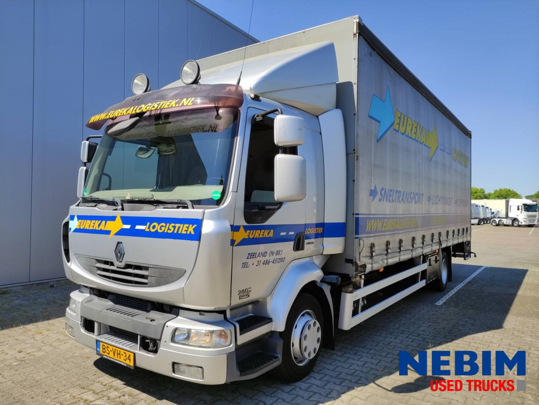 Renault Midlum 280 Euro 5 - DH1500 Kg Lift - Xe tải thùng mui bạt: hình 1 Renault Midlum 280 Euro 5 - DH1500 Kg Lift - Xe tải thùng mui bạt: hình 1